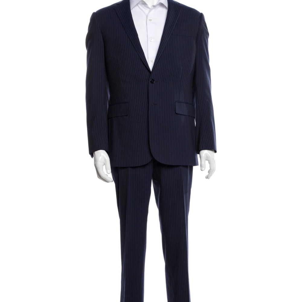 Ralph Lauren Black Label Blue Suit Timeless Elegance
